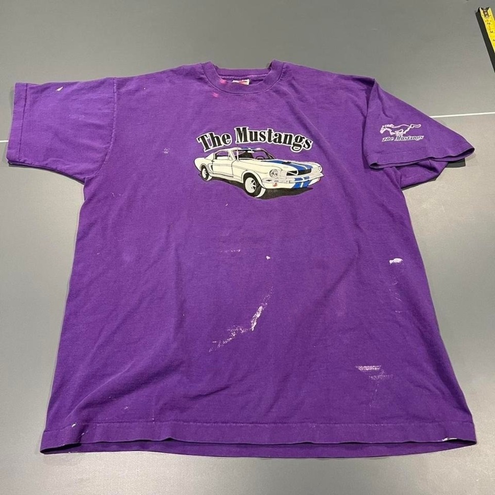 Vintage 1980s ford mustang tee
